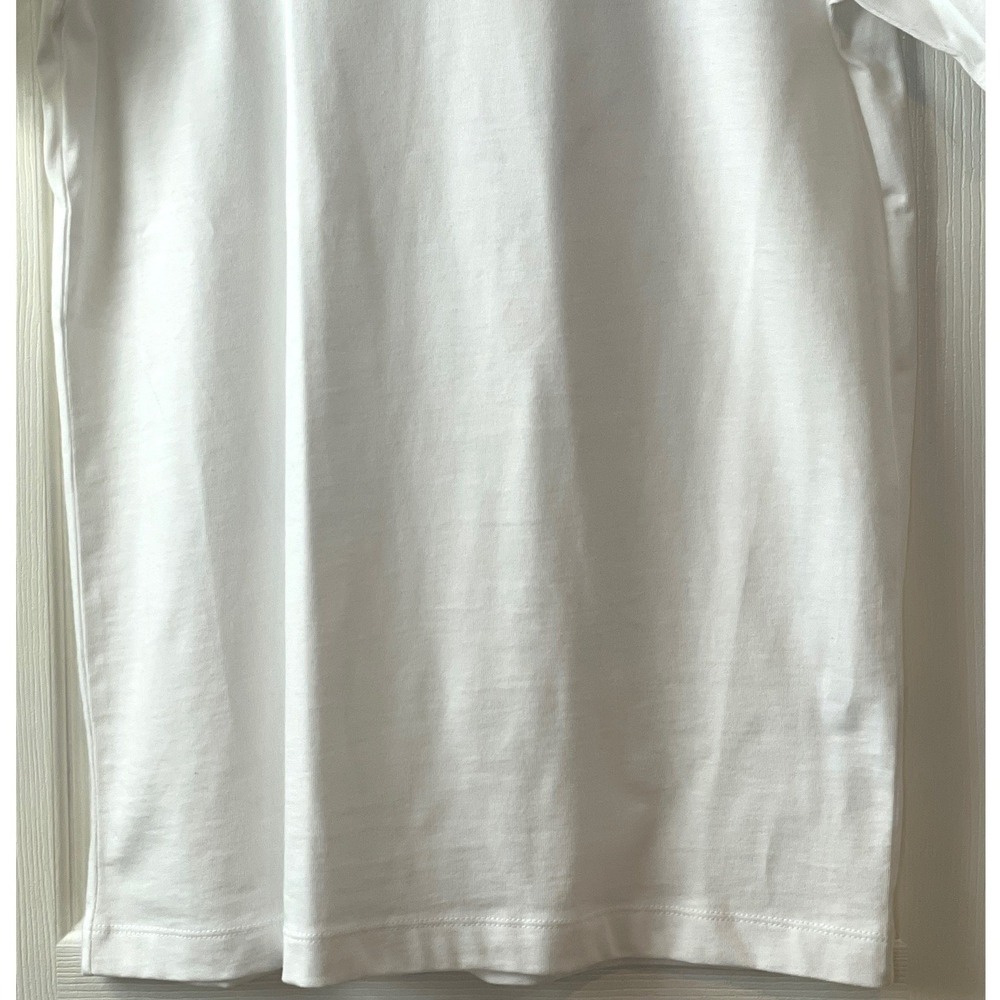 Jordan Sport Dri-FIT T-Shirt Mens XS White Abstract Back Graphic Tee Jumpman Y2k - Picture 3 of 11